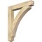 Ekena Millwork Thorton Craftsman Rough Sawn Bracket, Douglas Fir, 4"W x 28"D x 32"H BKT04X28X32THR04RDF - alternate 1